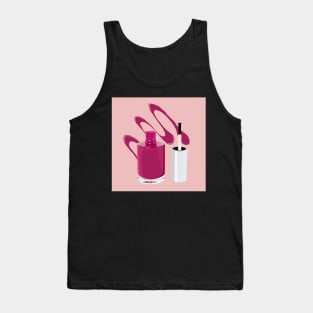 Nail Polish Tank Top